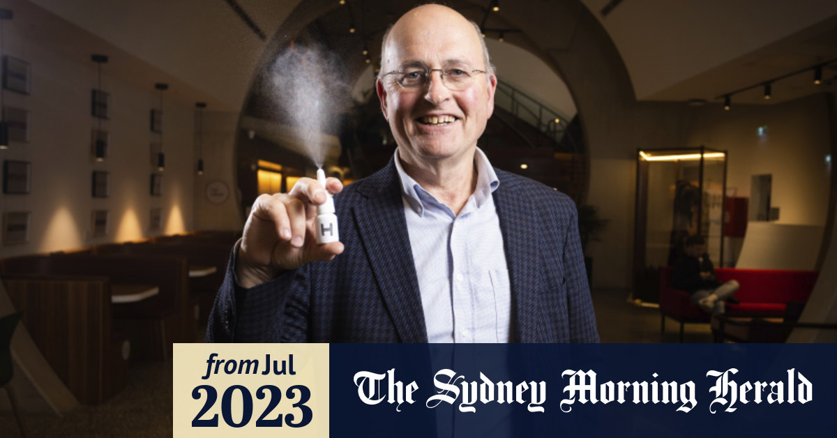 COVID Australia Could Heparin nasal spray study prevent virus?